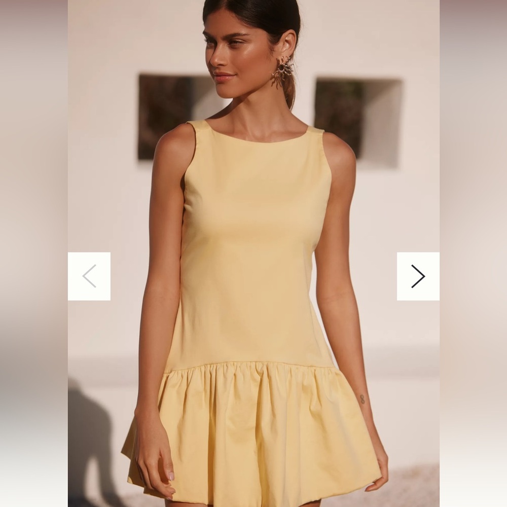 PEIXOTO ADDISON DROP-WAIST MINI DRESS